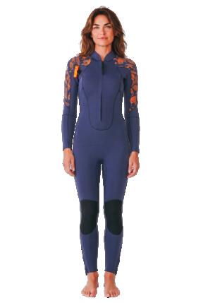 4/3 Dual Zip Full Suit - Combinaison Longe Cote Femme