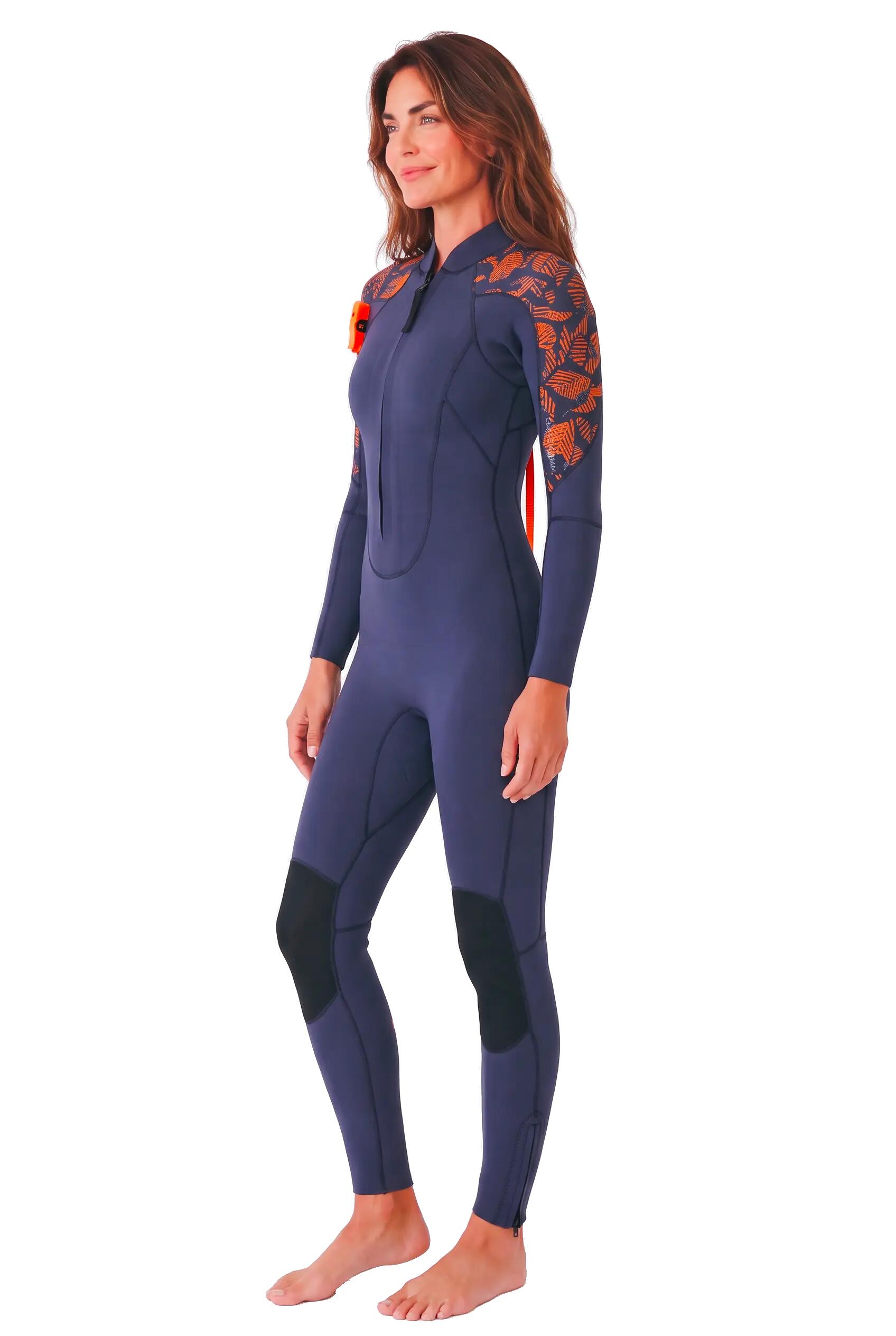 4/3 Dual Zip Full Suit - Combinaison Longe Cote Femme 3/7