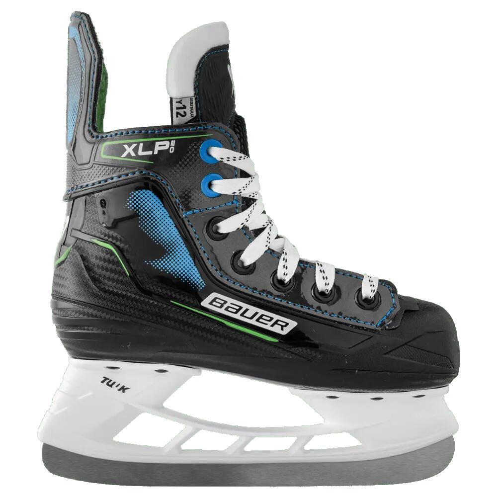 BAUER X-LP 2.0 Youth czarne dziecięce łyżwy hokejowe 4/4