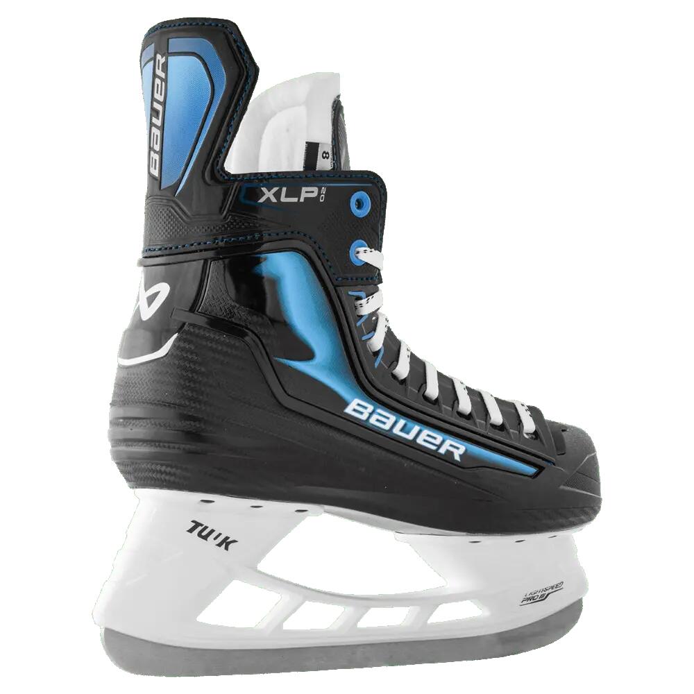BAUER X-LP 2.0 Youth czarne dziecięce łyżwy hokejowe 3/4