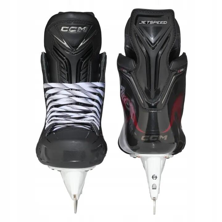 CCM SK890 Senior patins de hockey sur glace noirs Wide pour adultes 3/7