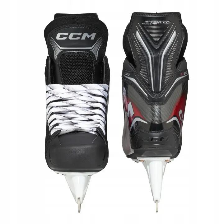 CCM JetSpeed SK860 patins de joueur noirs Regular 4/7
