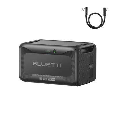 Bluetti b500k 5120wh uitbreidingsaccu voor ac300, voor bouwplaatsen