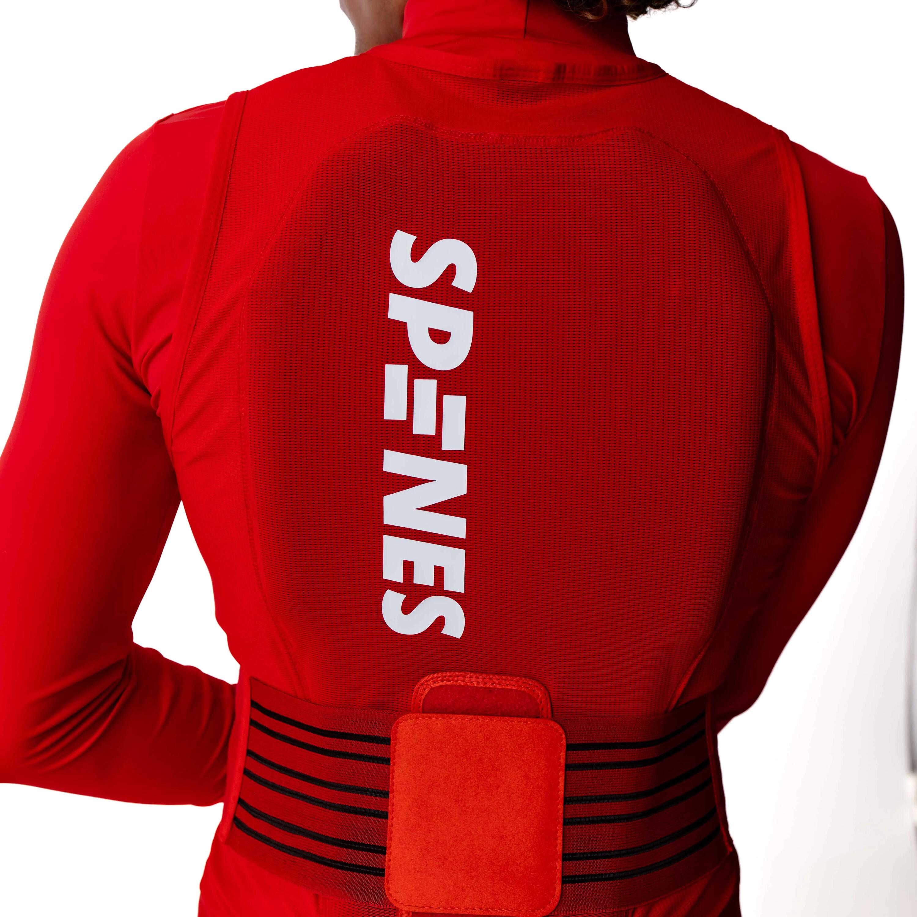 Spines Red Rückenprotektor Ski und Snowboard 5/6