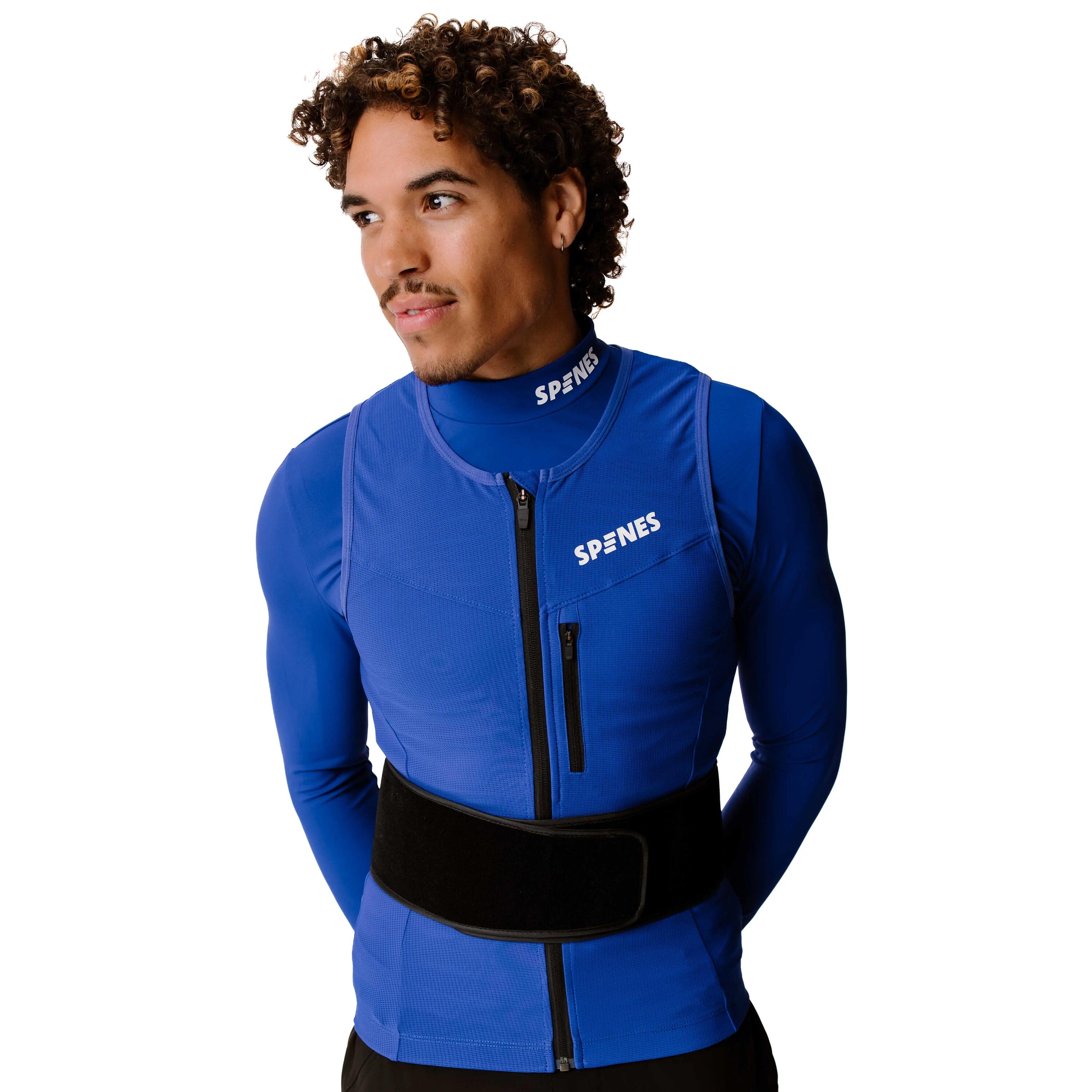 Spines Blue Rückenprotektor Ski und Snowboard 3/6