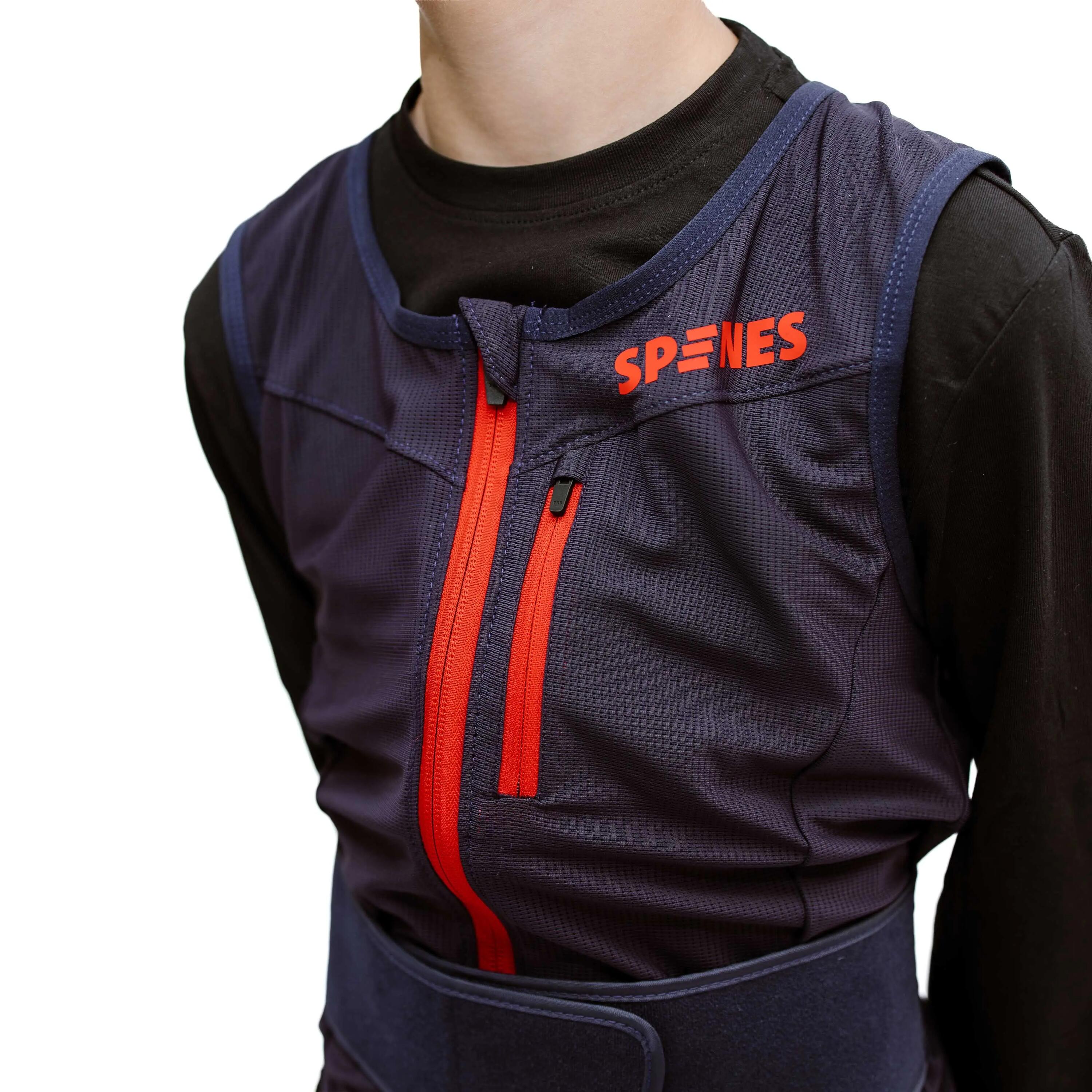 Spines Kids Superman Rückenprotektor Ski und Snowboard 4/6