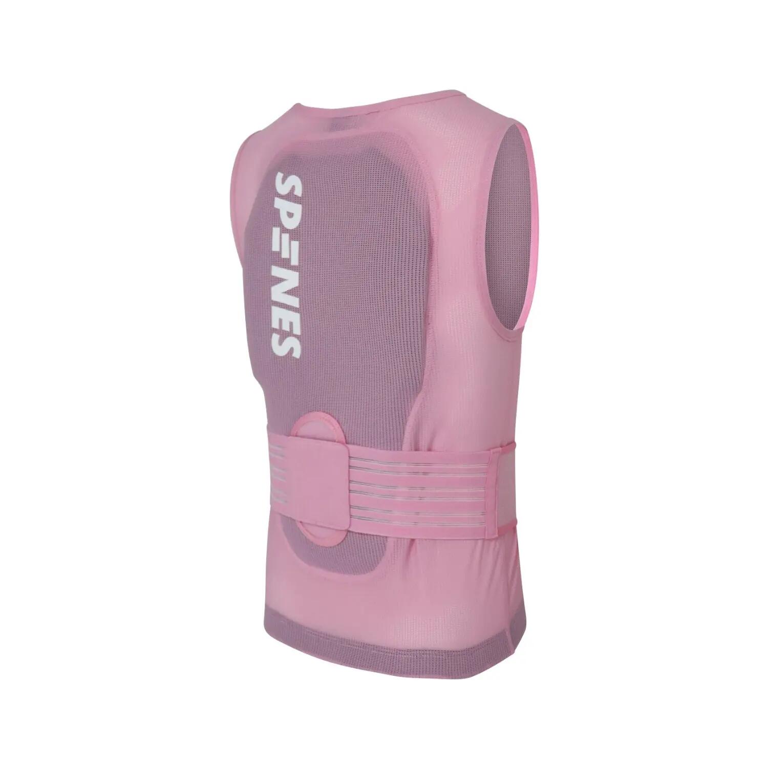 Spines Kids Pink Rückenprotektor Ski und Snowboard 2/6