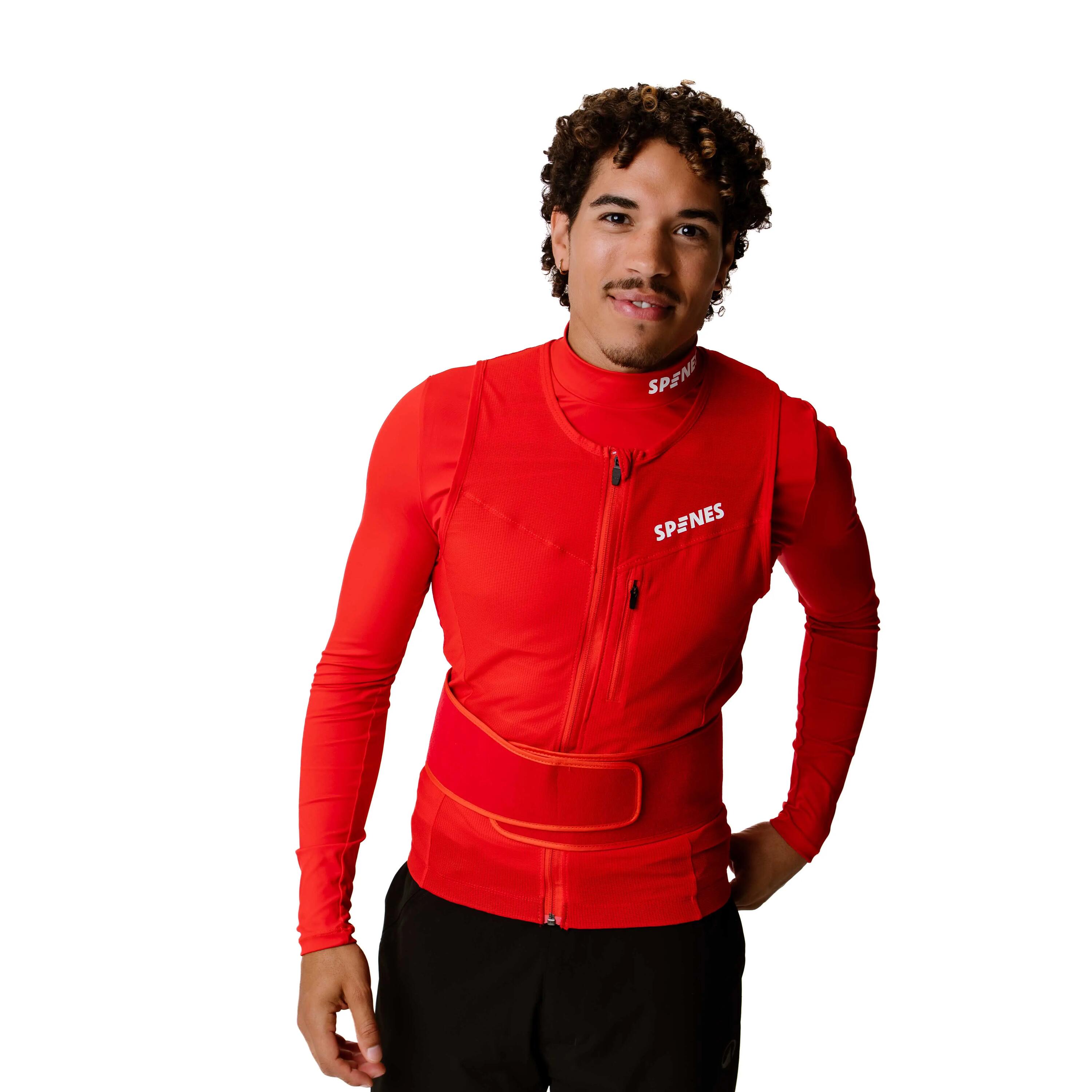 Spines Red Rückenprotektor Ski und Snowboard 3/6