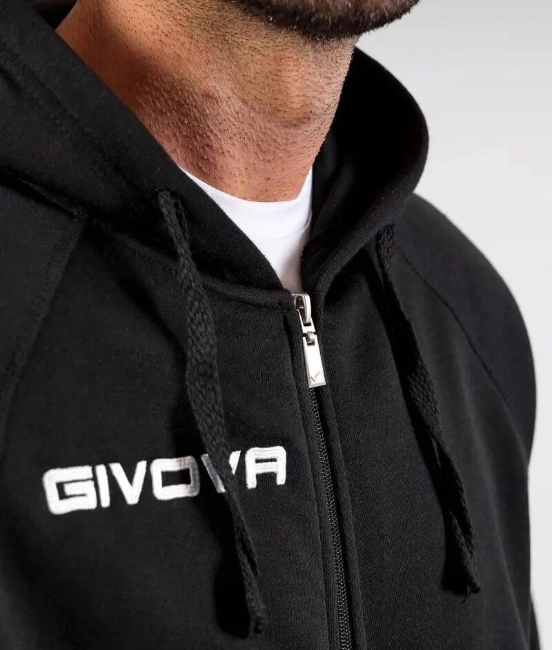 Hooded sweatshirt met rits Givova King 3/4