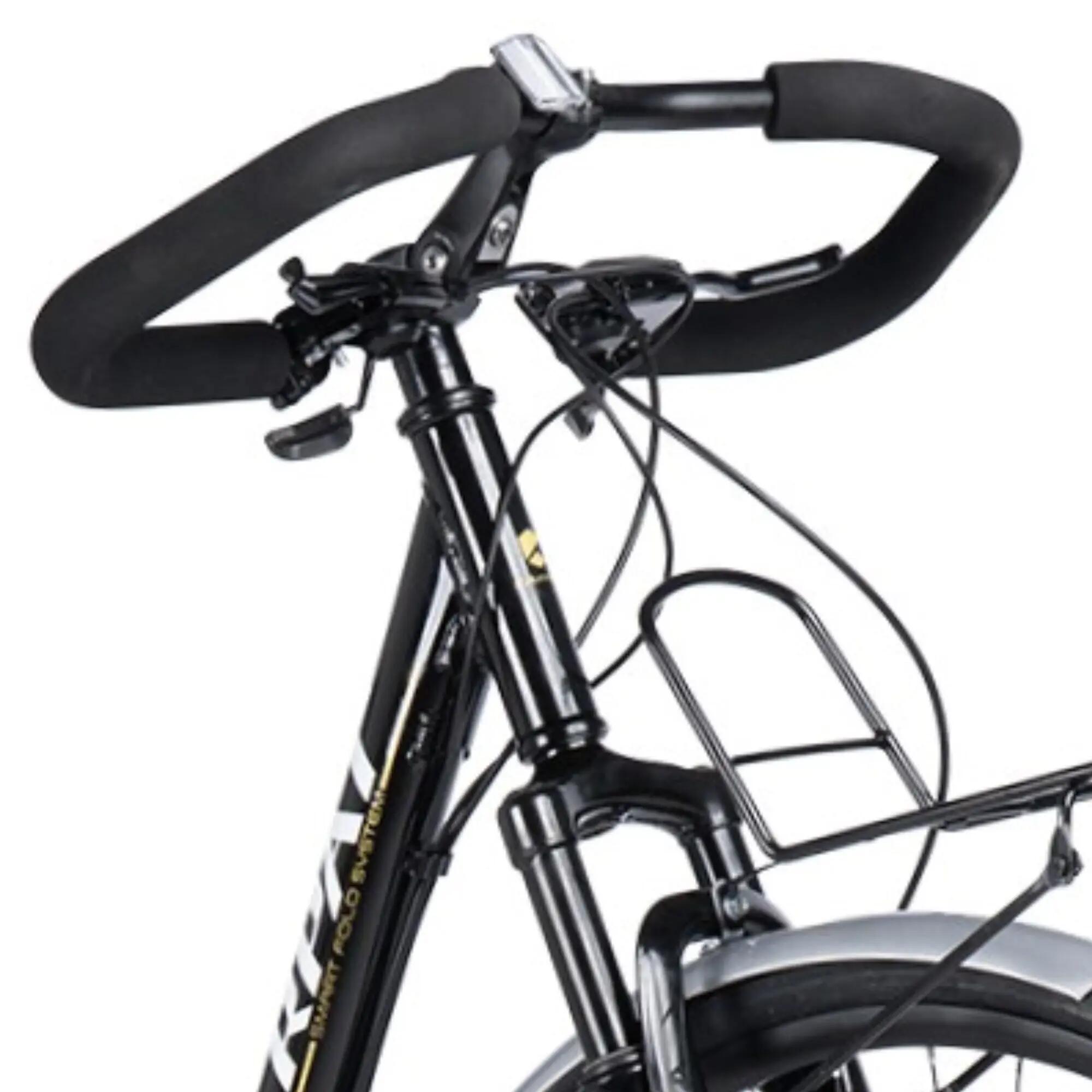 Bicicletă MTB semi-rigidă Roadster City 21v Negru/Alb 4/6