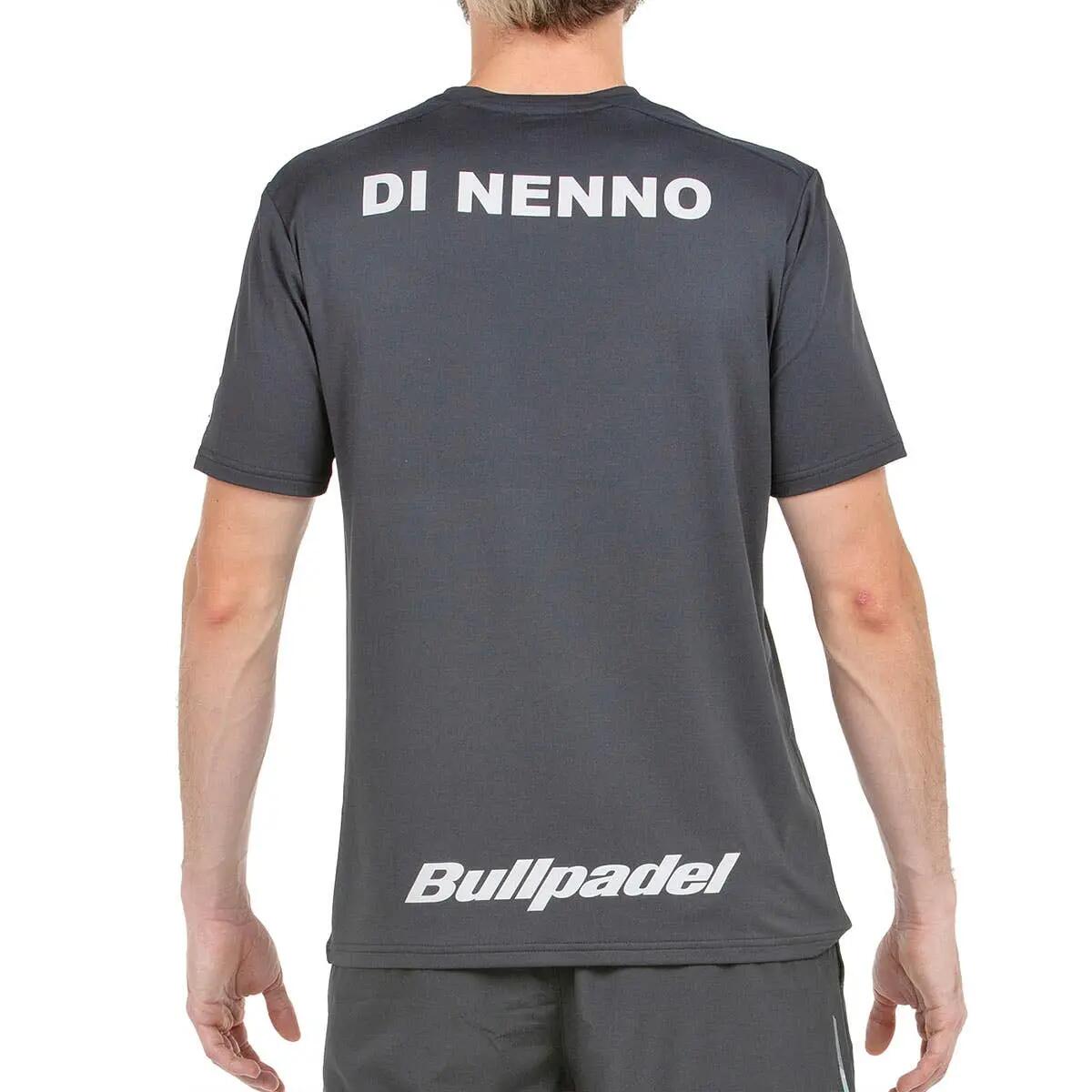 CAMISETA BULLPADEL DINNENO 25V 005 NEGRO S 4/7