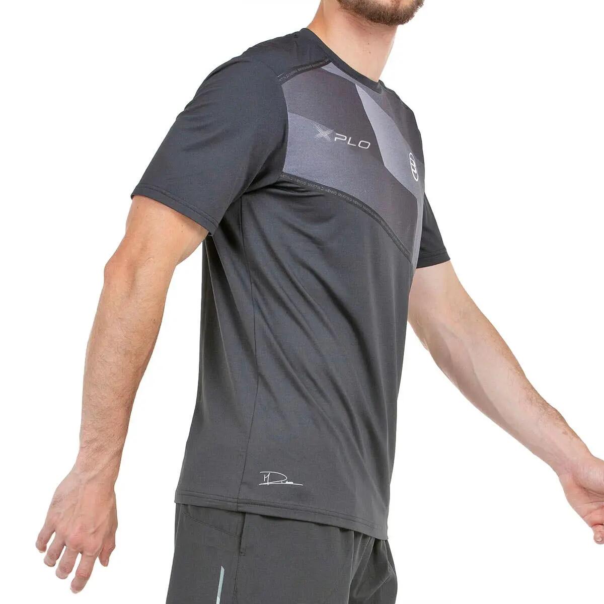 CAMISETA BULLPADEL DINNENO 25V 005 NEGRO S 2/7