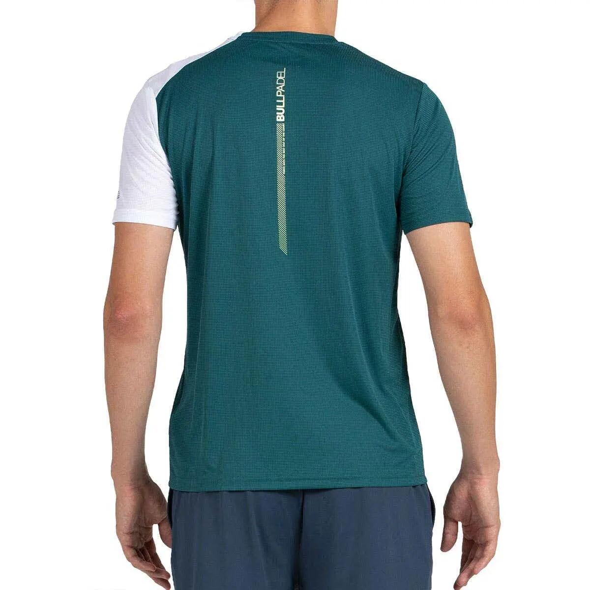 Camiseta Bullpadel Llico Verde Escuro 4/7