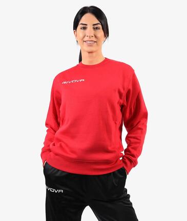 Bluza Givova Felpa Czerwony Czerwony