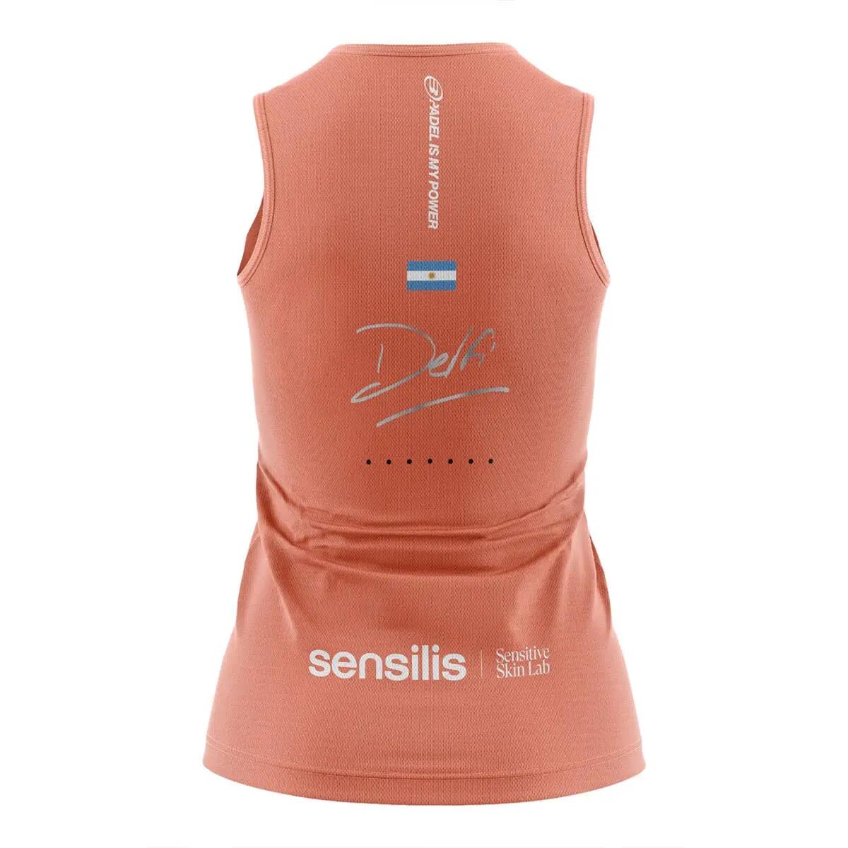 CAMISETA TIRANTES BULLPADEL PORRU DB 500 MUJER S 2/7