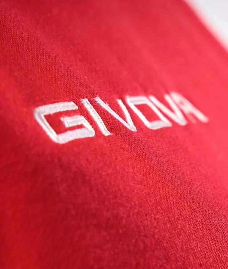 Givova pulóver Felpa Red Red 4/4