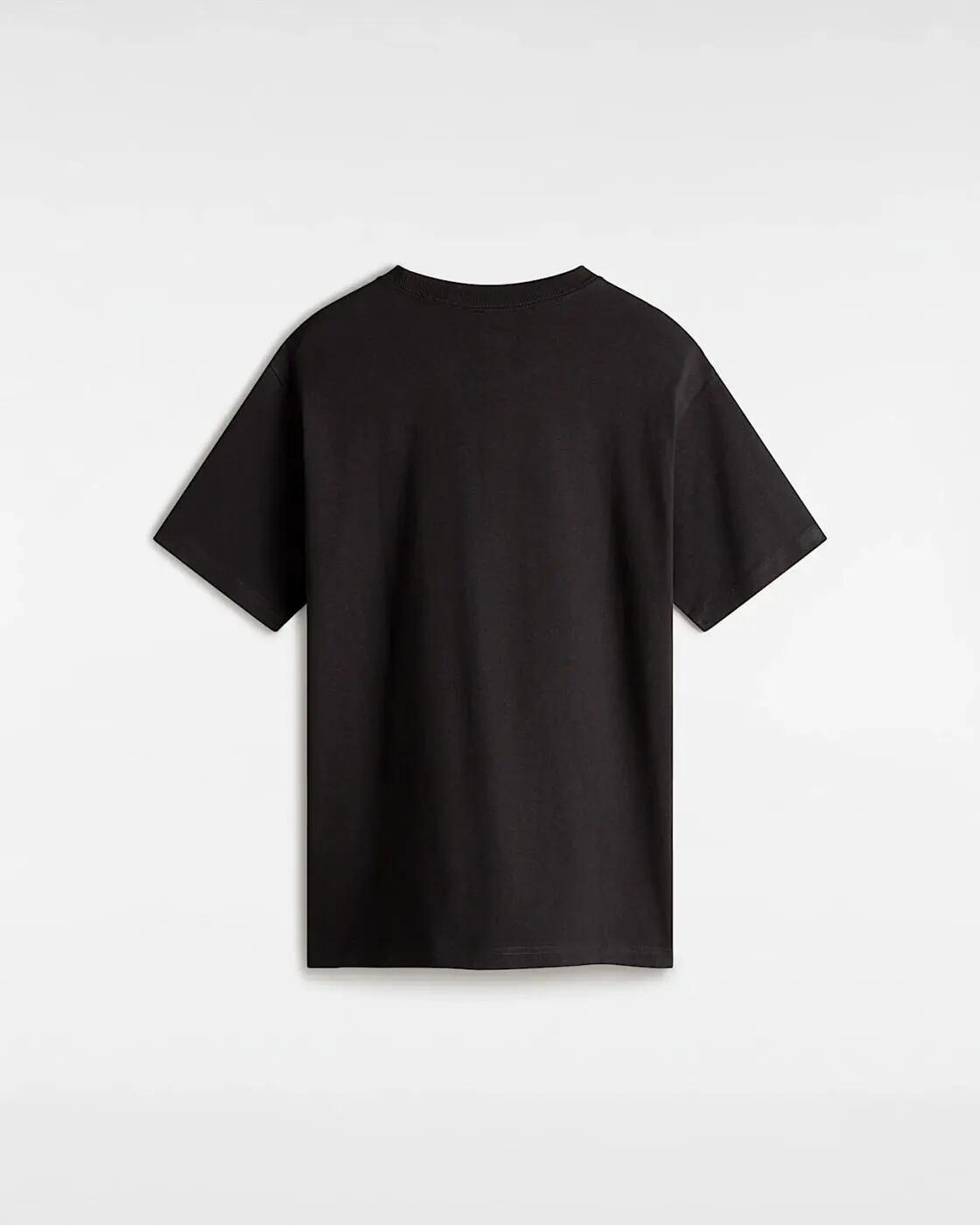 Tricou casual vn000p56blk1 cu mânecă scurtă negru bărbătesc 2/2