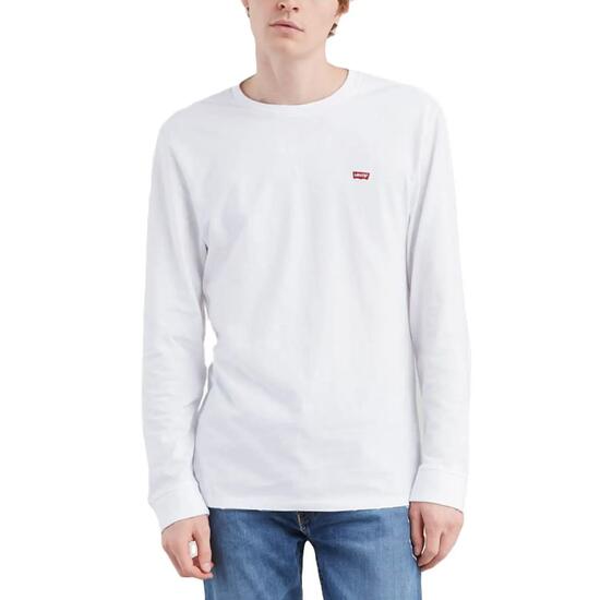 T-shirt pour homme Levi's Ls rouge ls original hm tee Blanc