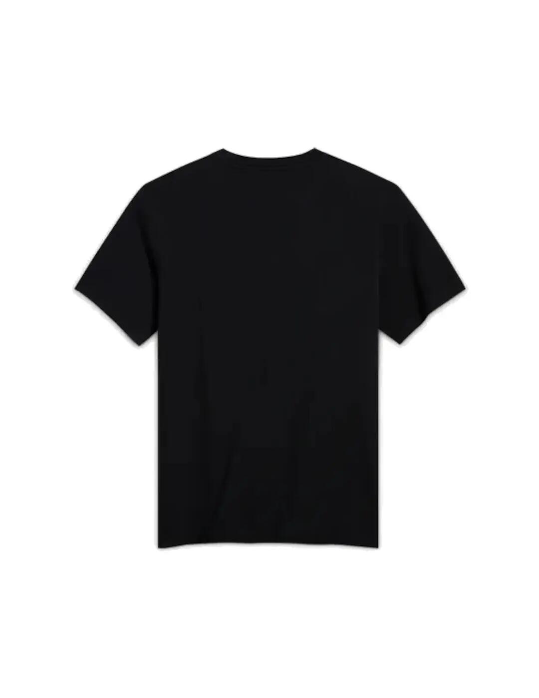 Camiseta masculina Converse Retro graphic preta. 2/4