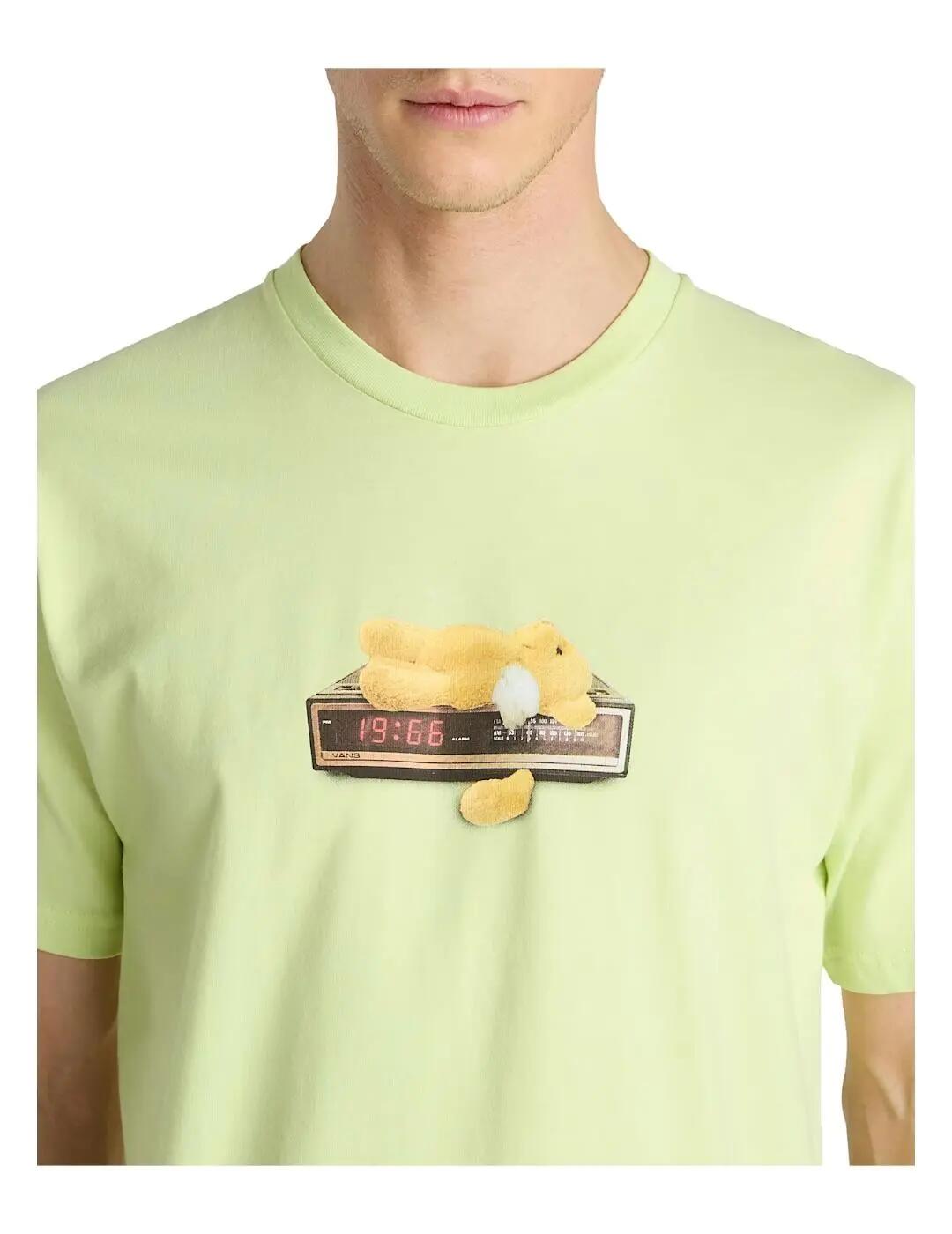 T-shirt Vans Model Times Up Ss Kleur Groen 6/6