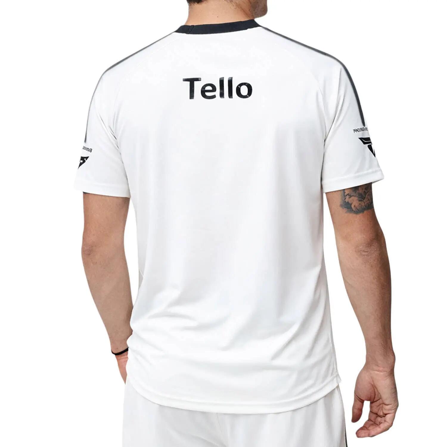 Bullpadel Juan Tello Montse camiseta branca 2/7