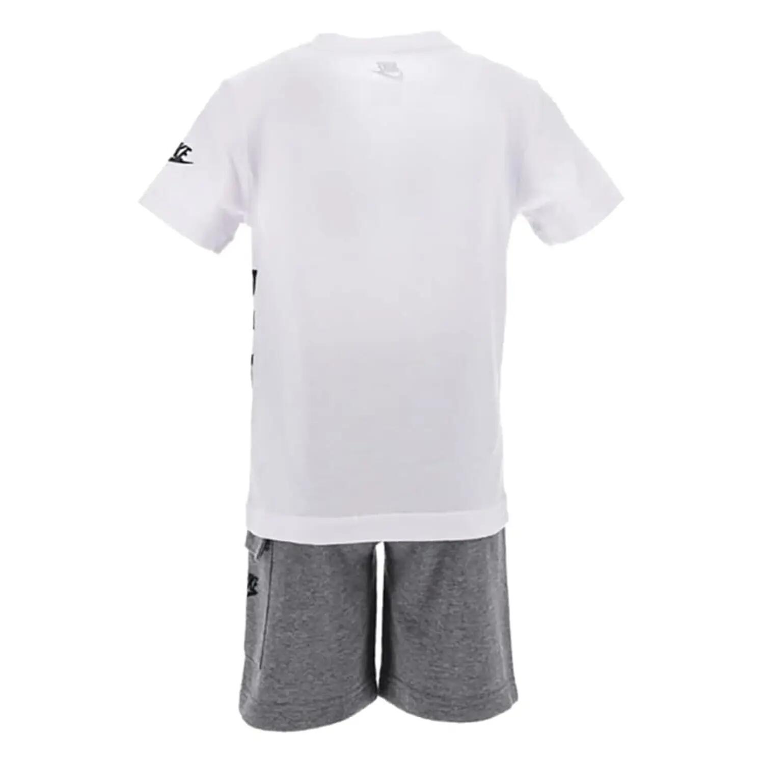 Juego de Camiseta y Shorts Diseño Marca de madera para Niños/Niñas Carbón 3/5