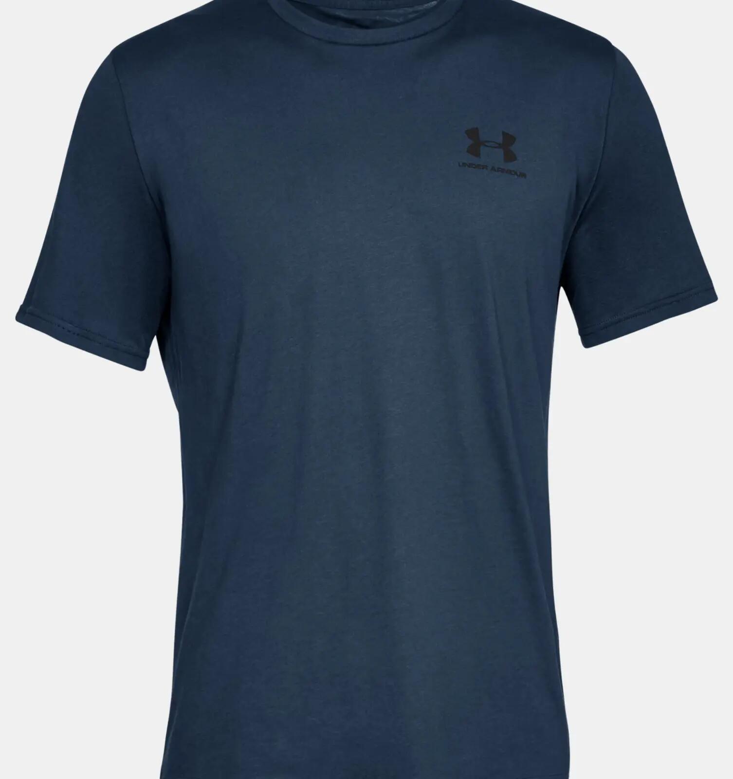 Koszulka sportowa męska Under Armour Sportstyle Left Chest 5/8