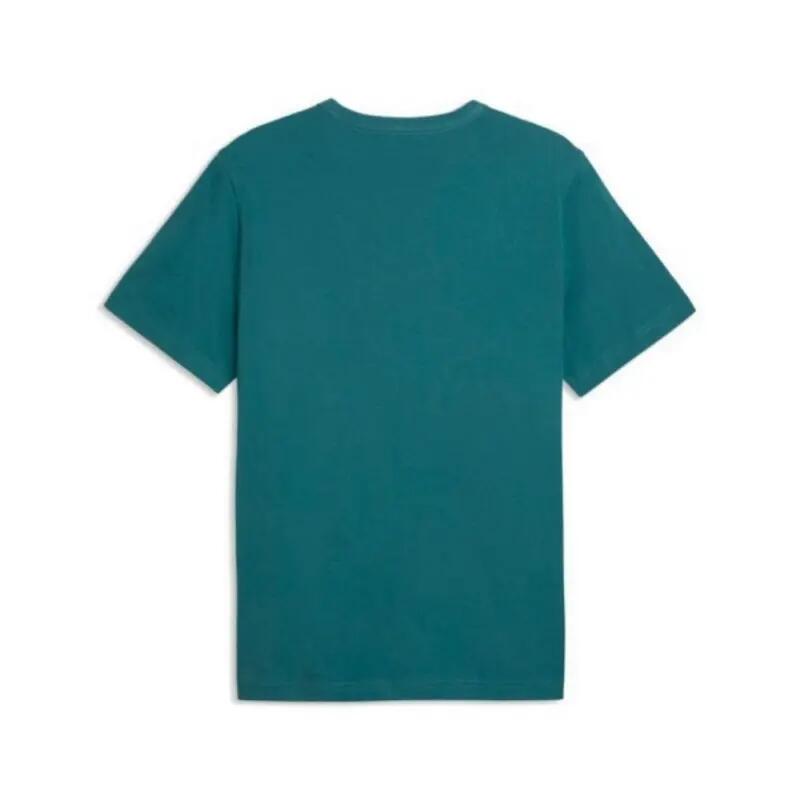 Puma Essentials Elevated, T-Shirt Uomo - Nero, Verde, Beige 2/5