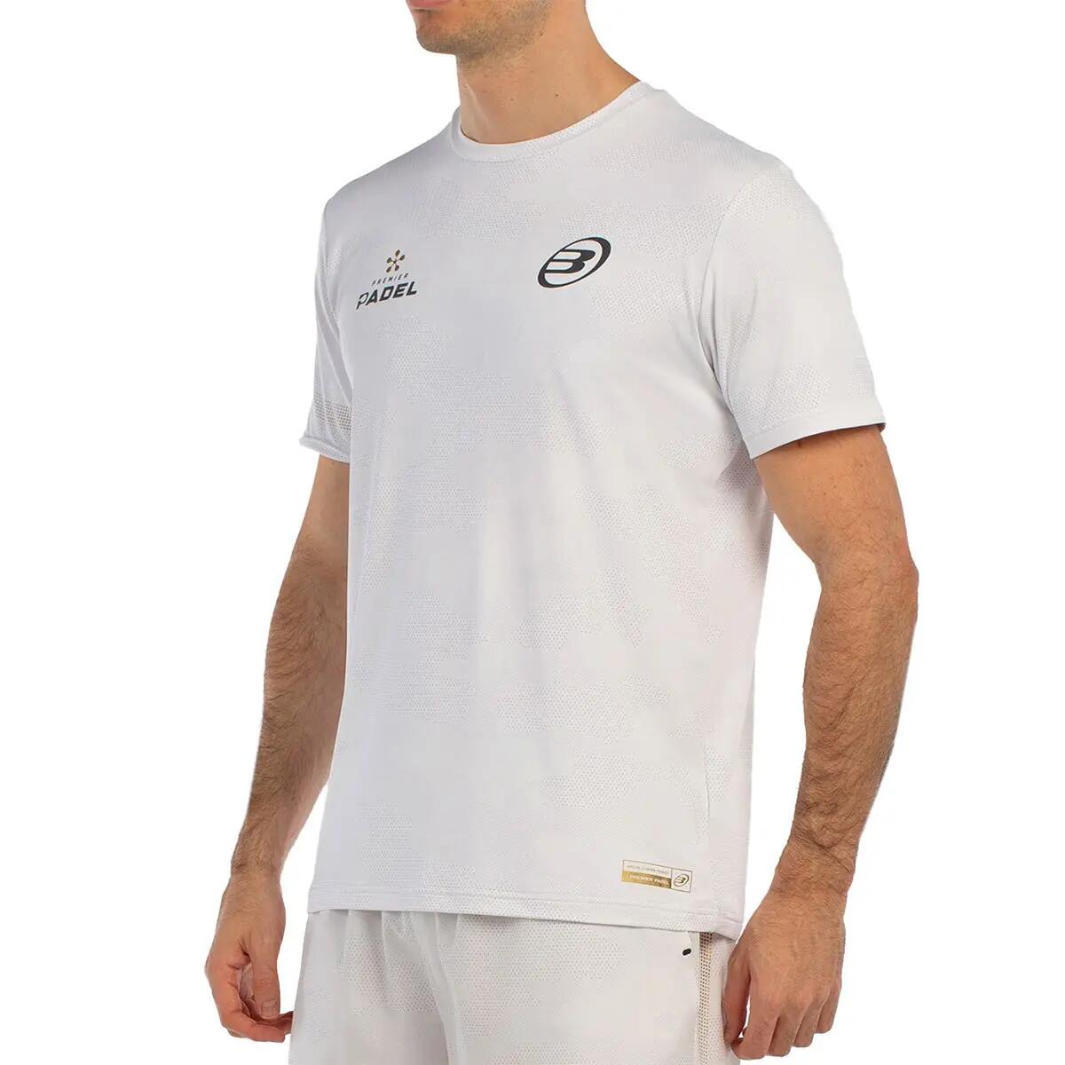 Camiseta Bullpadel Premier Padel Bizme Branca 2/7