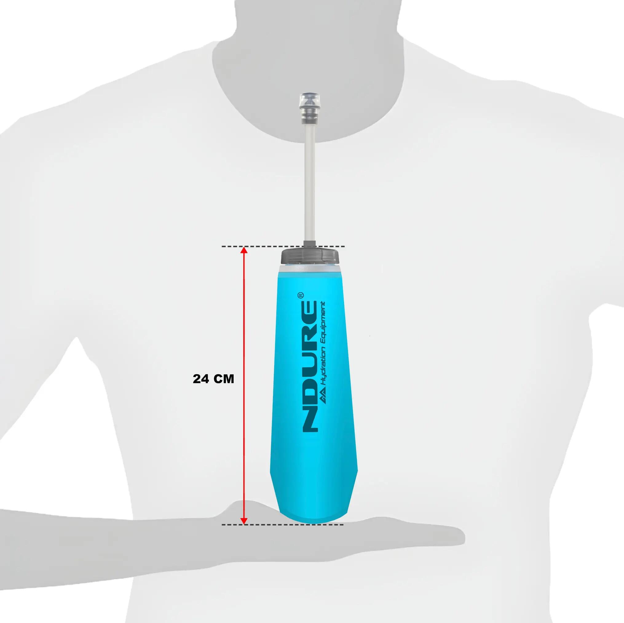 Soft Flask 500 PRO + STRAW (2-Pack) - Borraccia Flessibile Pieghevole + Pipetta 5/5