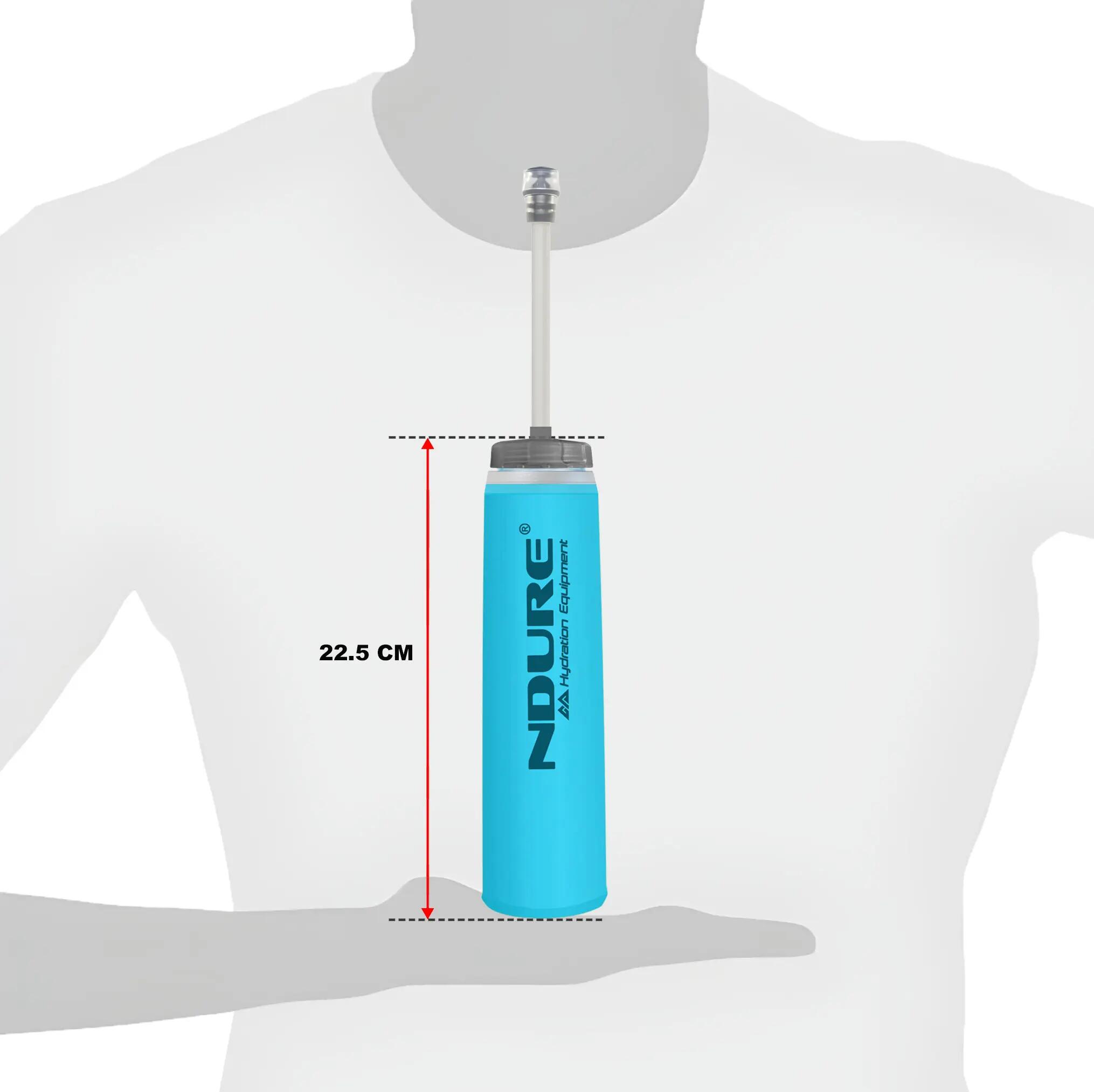 Soft Flask 500 ULTRA + STRAW (2-Pack) - Lauf Trinkflasche + Strohhalm 5/5