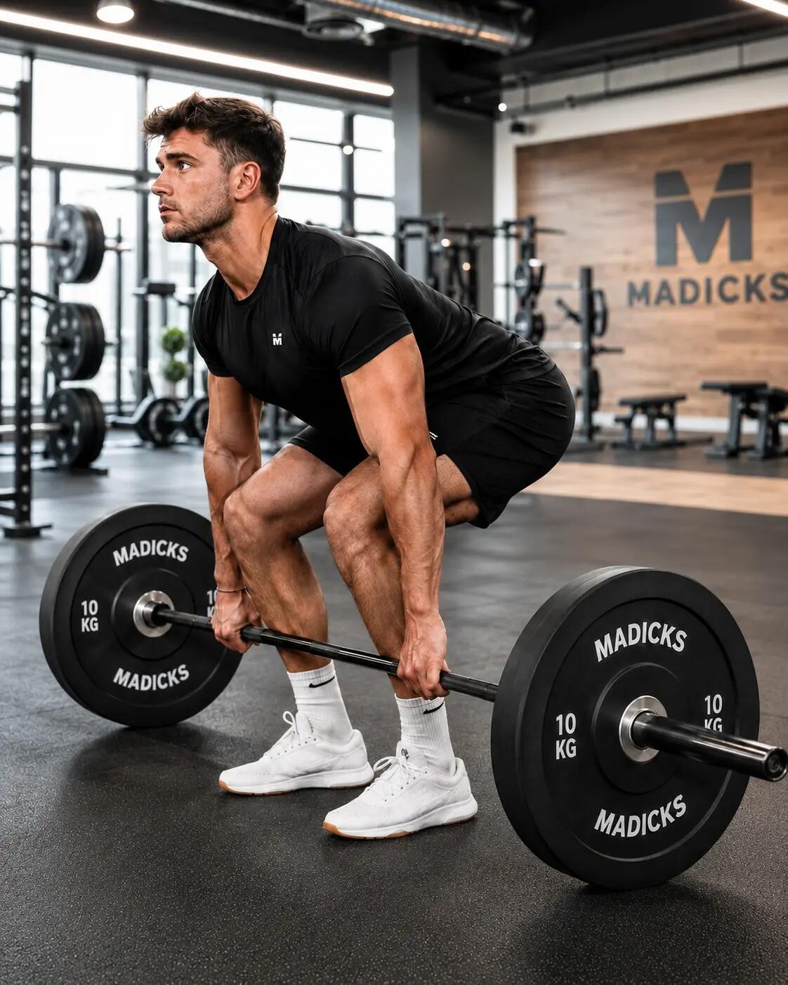 2x Disco Olimpionico Bumper Gommato 10 KG Foro 50 mm Pesi Palestra (20 KG) 6/7
