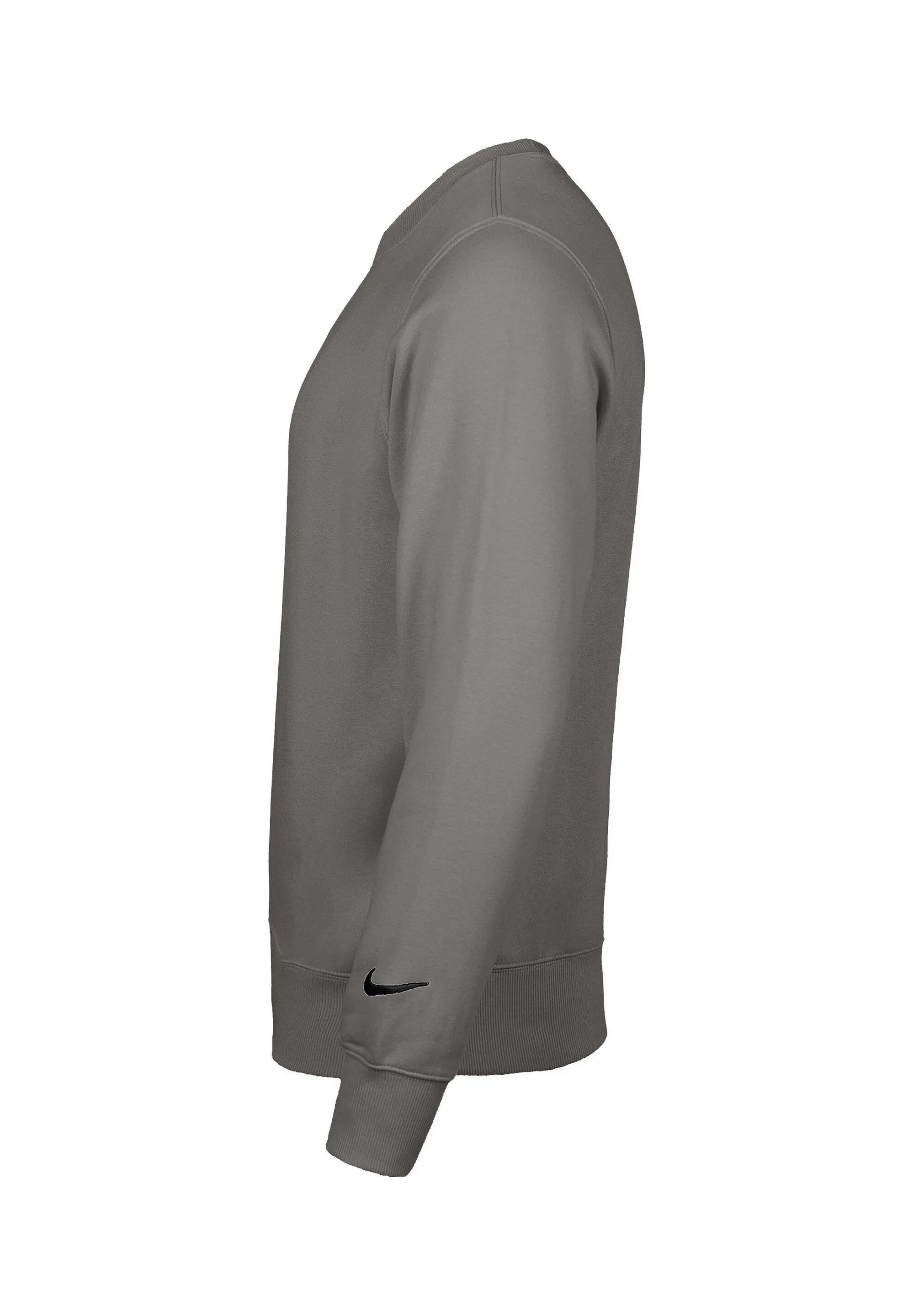 Felpa girocollo uomo ( fleece) nike grigio 2/4