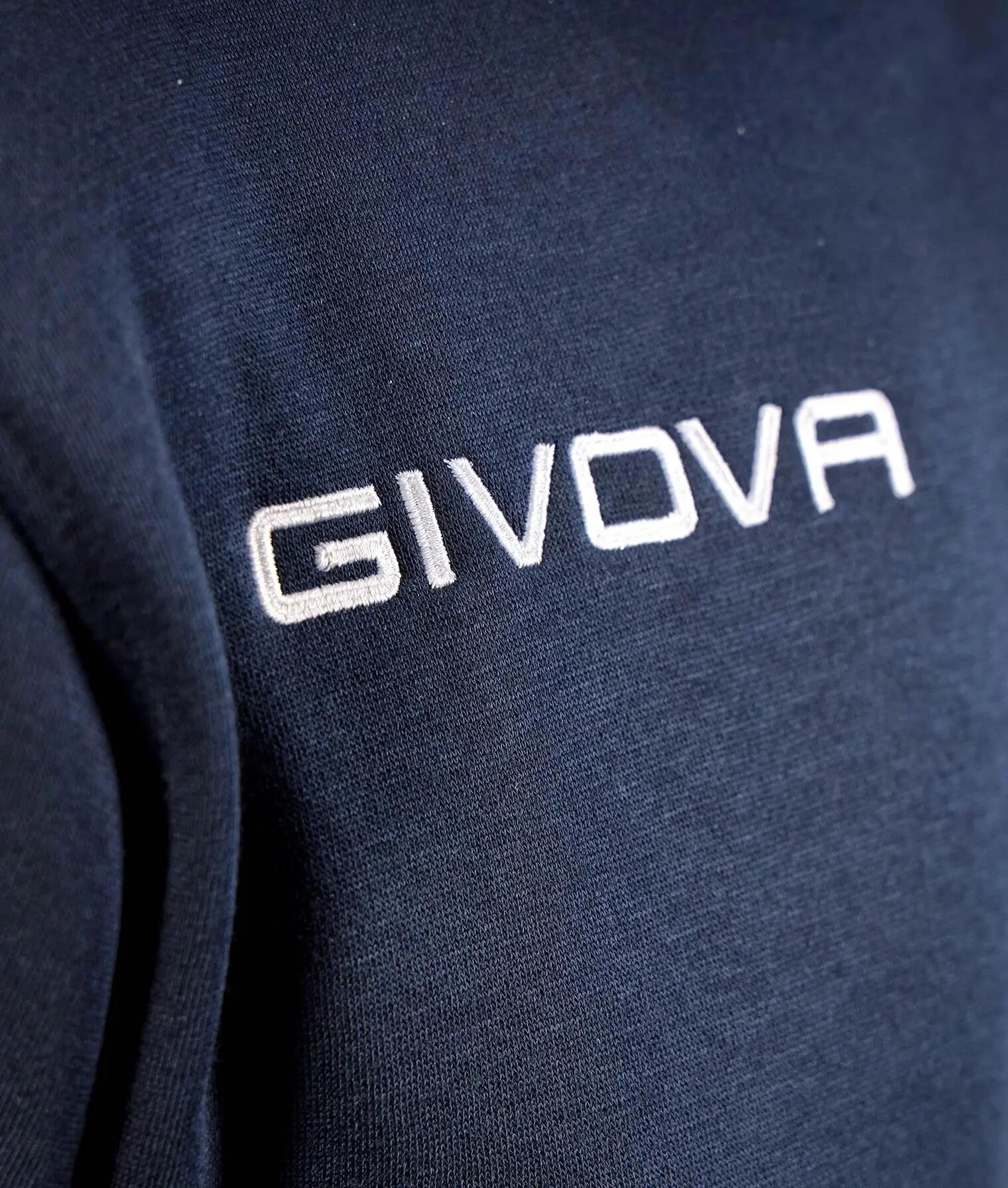 Sweatshirt Givova Felpa Azul Azul 4/4