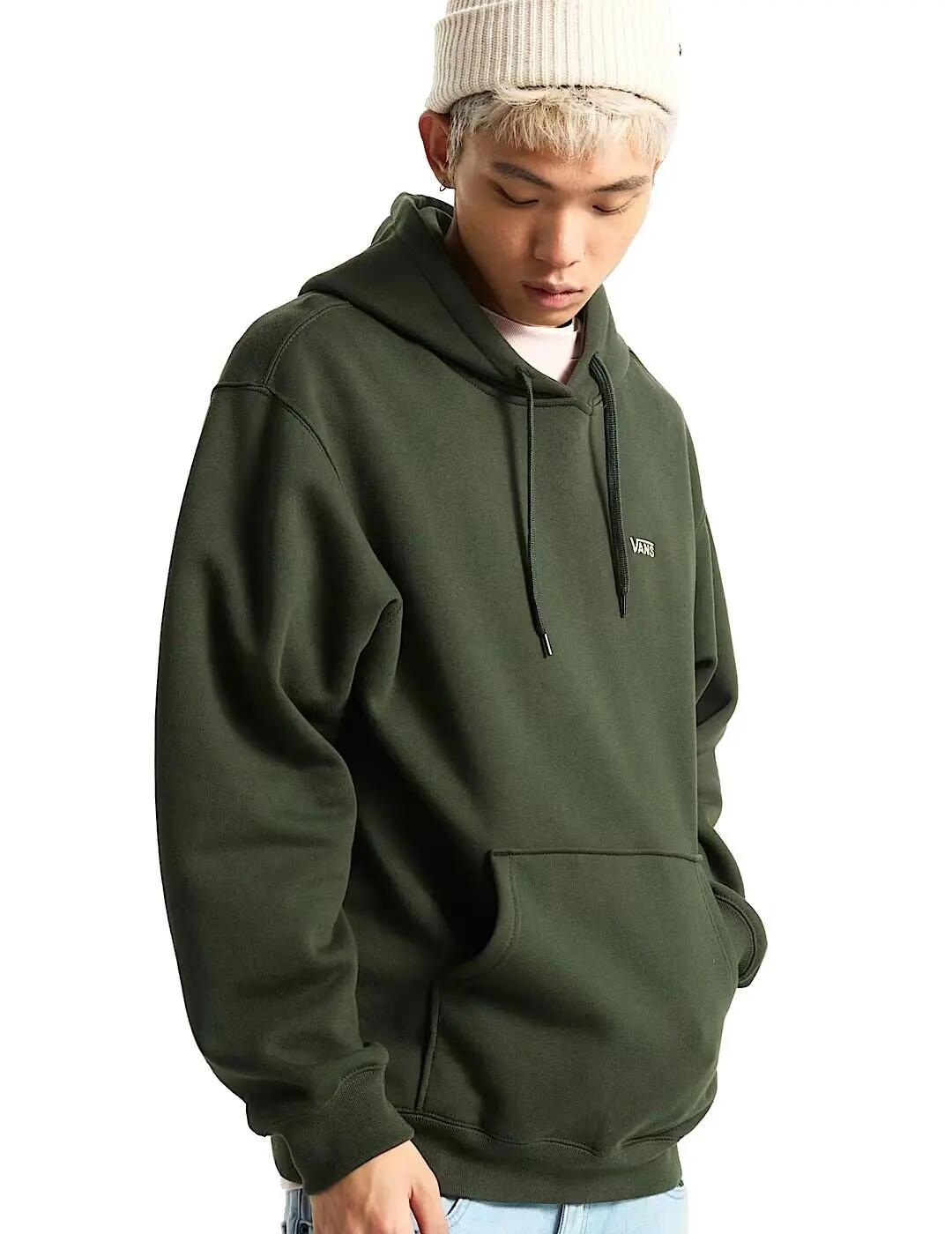 Pull et sweat pour homme Vans Left chest ii loose Vert 3/4