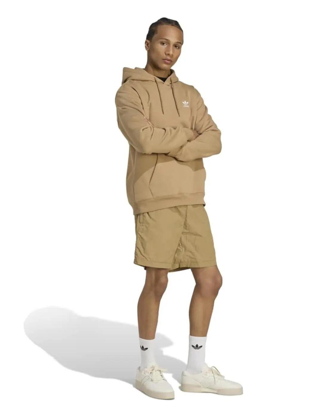 Polar-Sweatshirts für Herren von Adidas Essentials Loose in Braun. 5/5