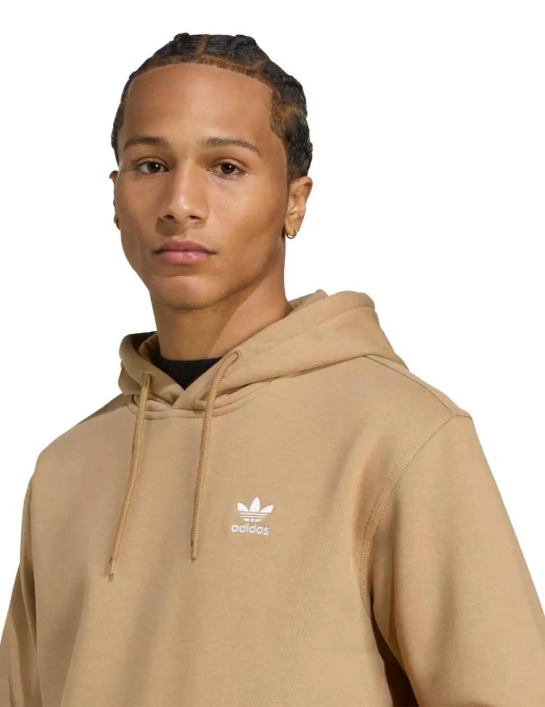 Polar-Sweatshirts für Herren von Adidas Essentials Loose in Braun. 4/5