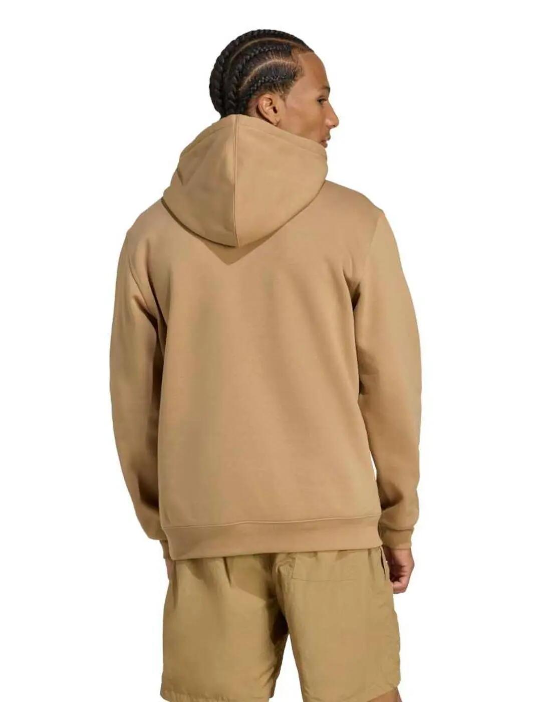 Polar-Sweatshirts für Herren von Adidas Essentials Loose in Braun. 3/5