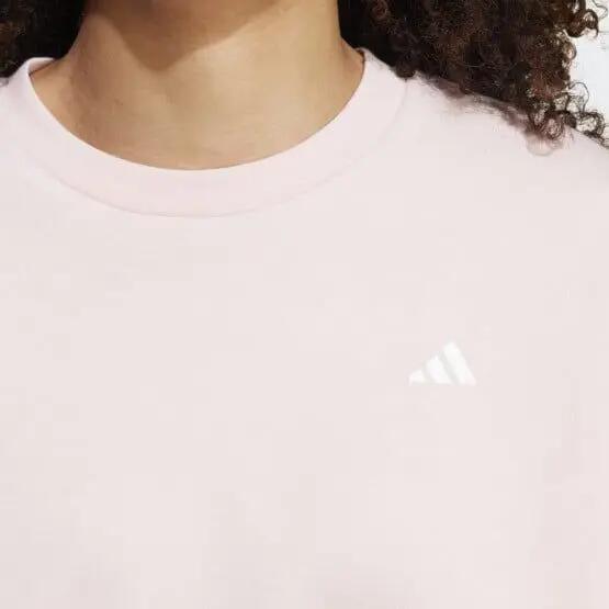 Sweatshirt Femmes Adidas Essentials Small Logo Feel Cozy rose 3/5