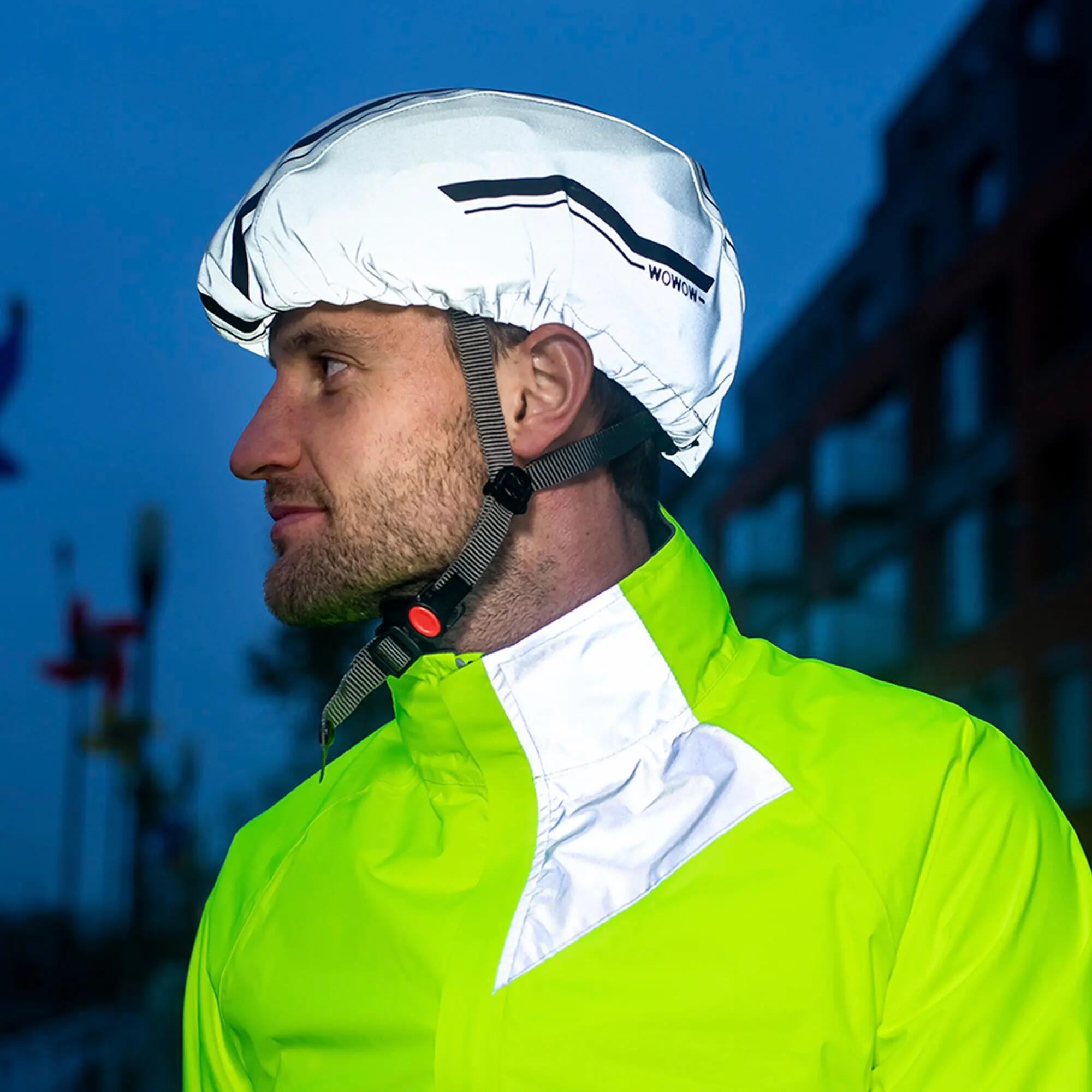 WOWOW Helmüberzug Corsa FR Vollständig reflekt. mit Aufdruck 3/5