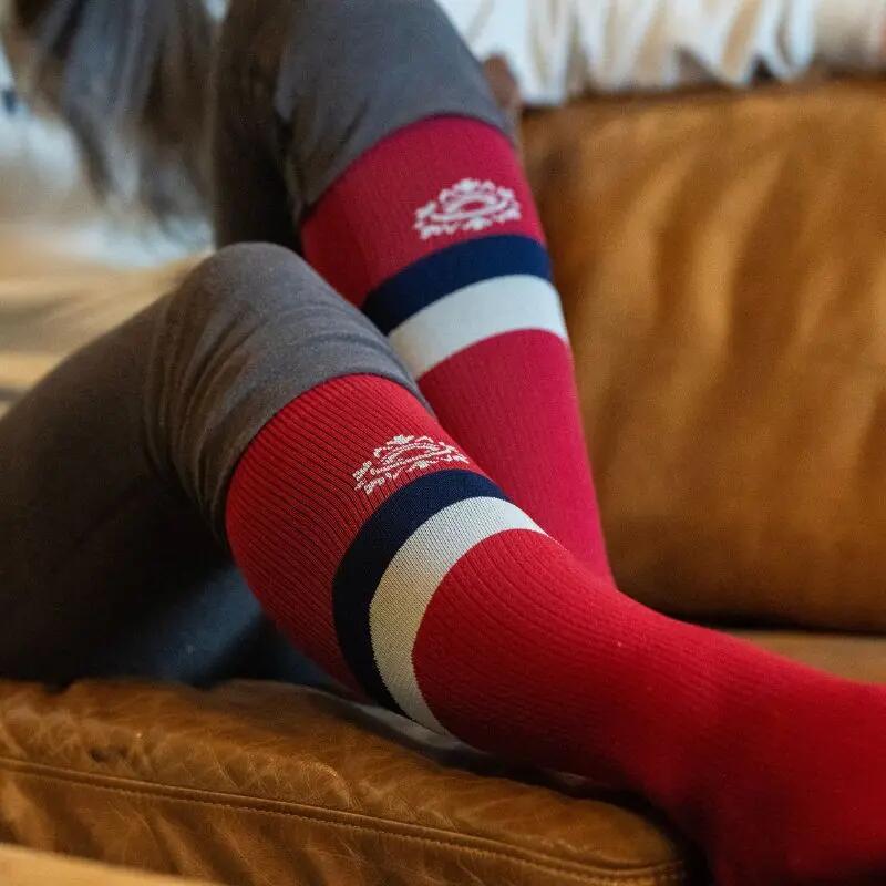 Chaussettes après ski rouge 2/3