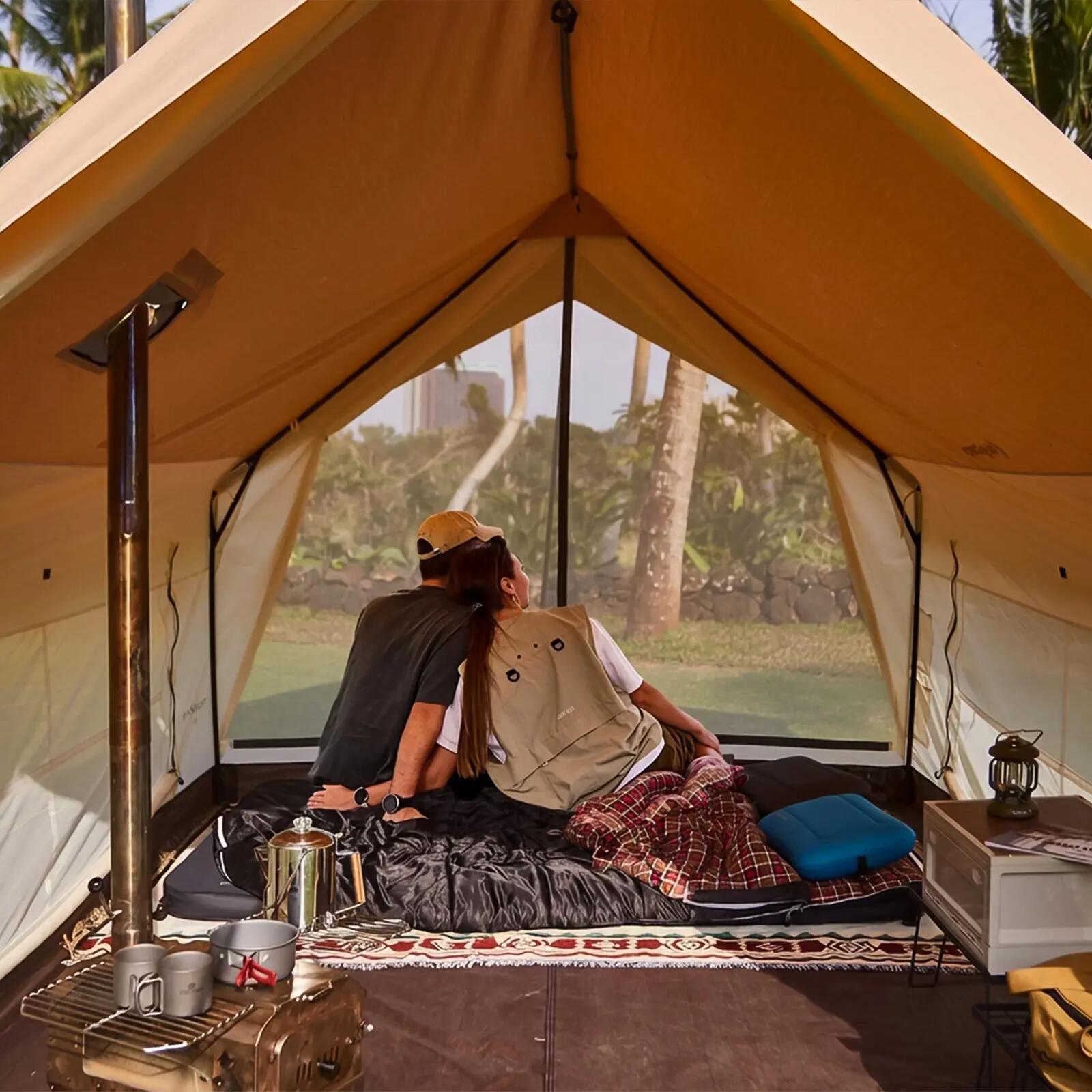 Tenda familiare Pinehouse III Tenda da campeggio per 5 persone in cotone 6/7