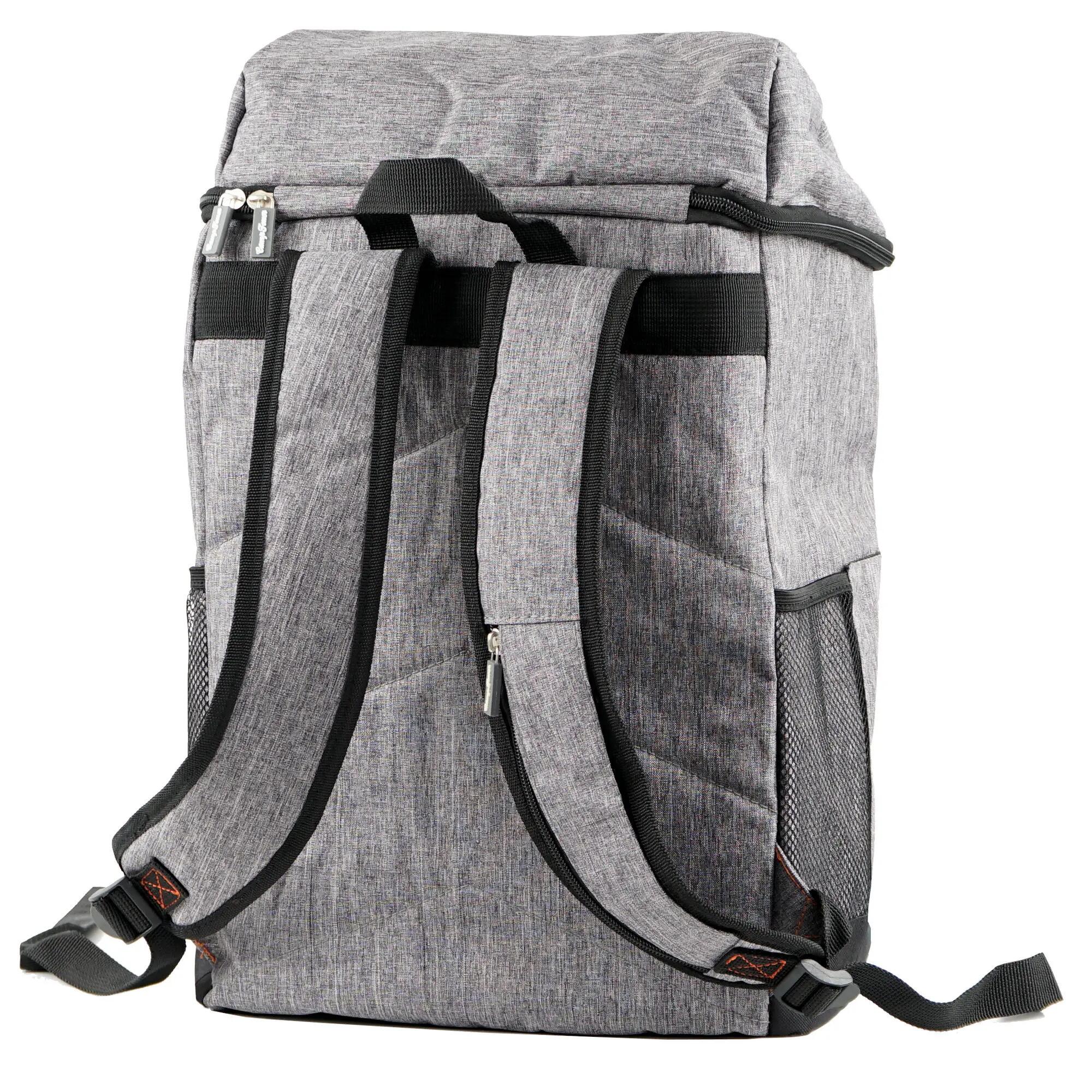 Kühlrucksack 20 Liter grau, leicht und wasserdicht 5/6