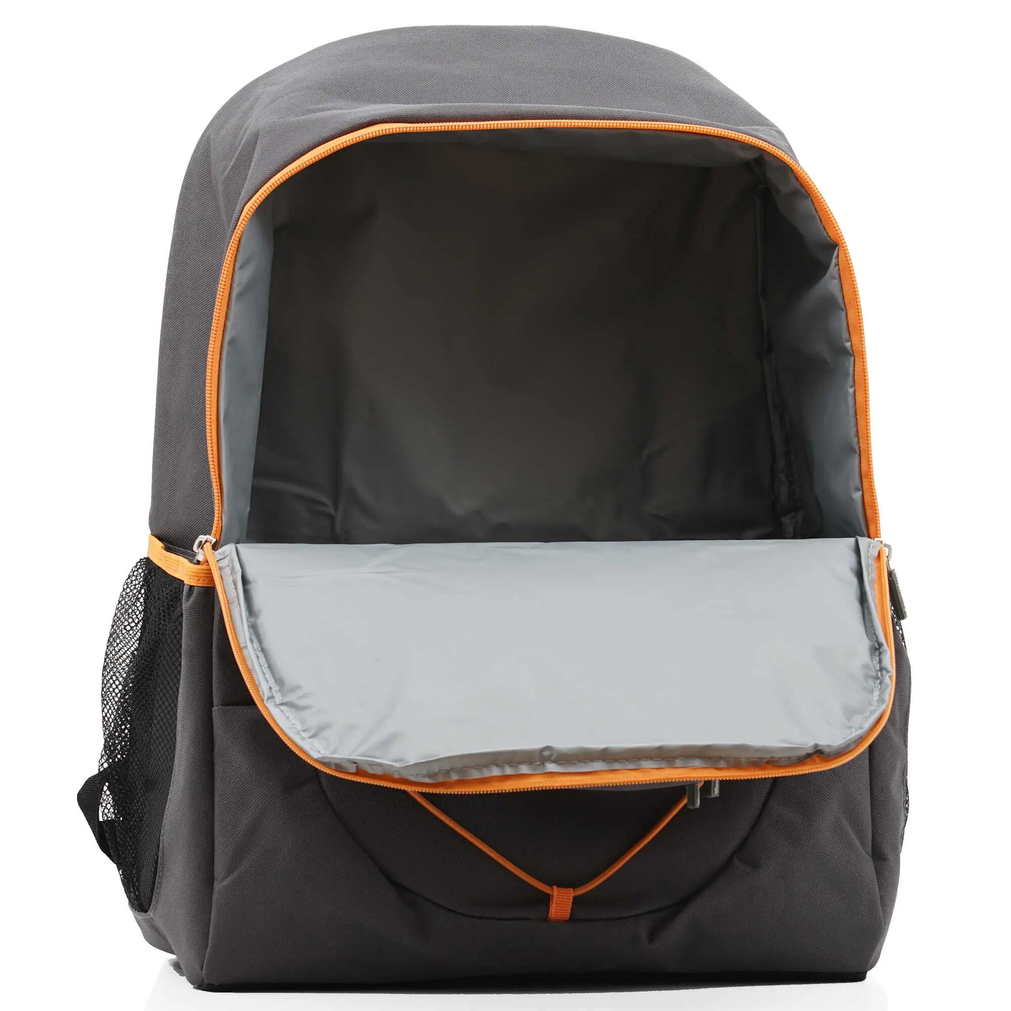 Kühlrucksack 30 Liter | grau | Isoliertasche leicht und wasserdicht 4/7