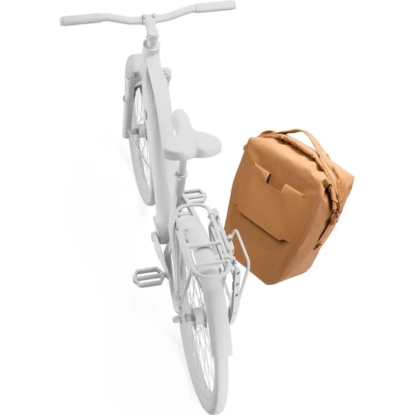 Sacoche de vélo Shield Pannier Inlock, orange poudré 7/7