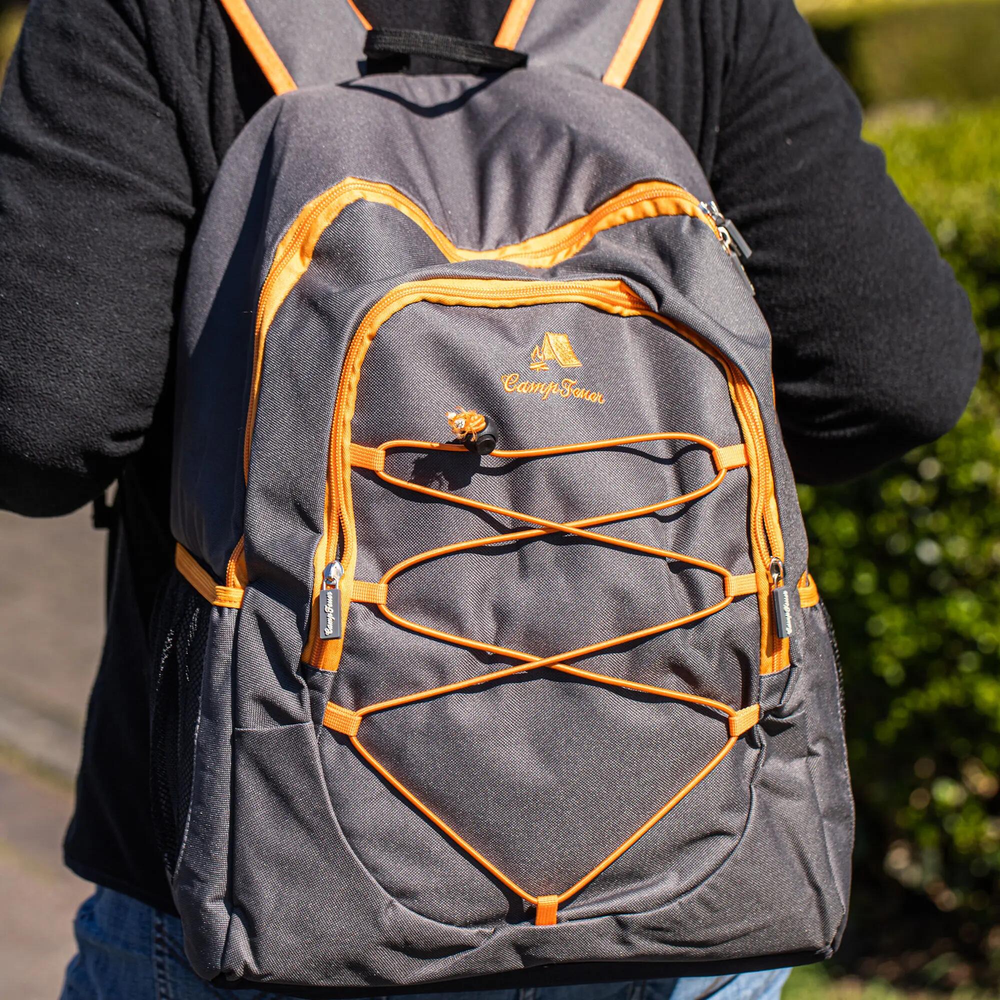 Kühlrucksack 30 Liter | grau | Isoliertasche leicht und wasserdicht 2/7