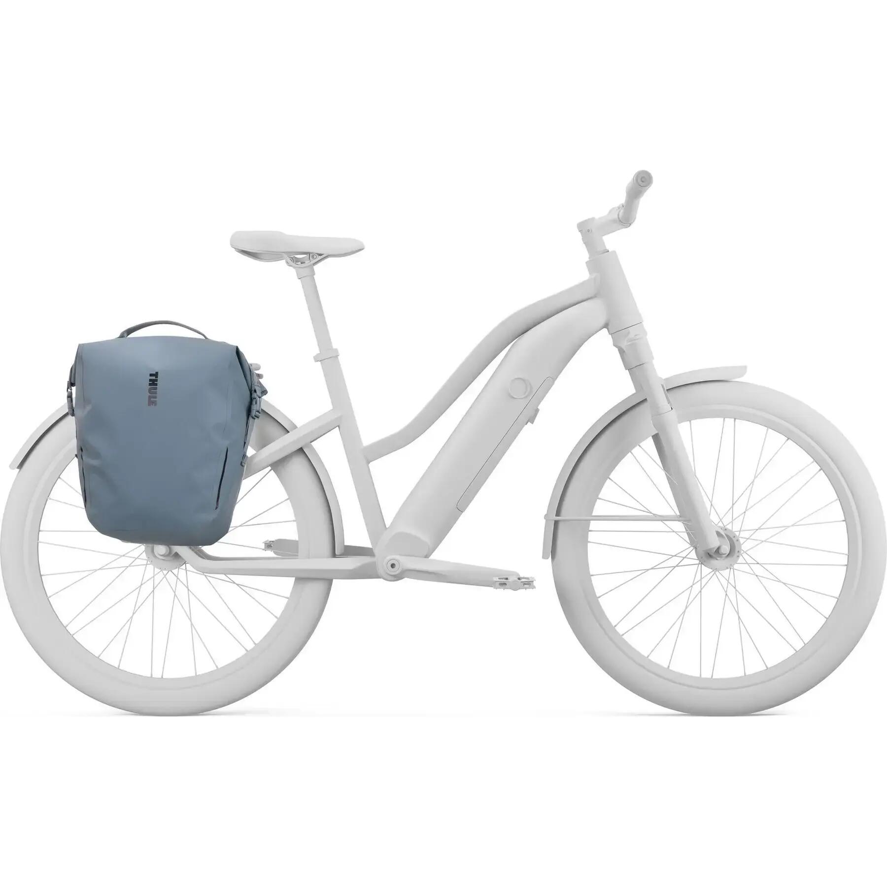 Sacoche de vélo Shield Pannier Inlock, bleu moyen 5/7