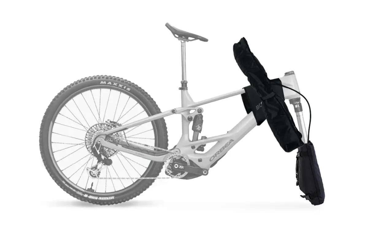 Kit protezione trasporto MTB - forcella, telaio e manubrio 1/4