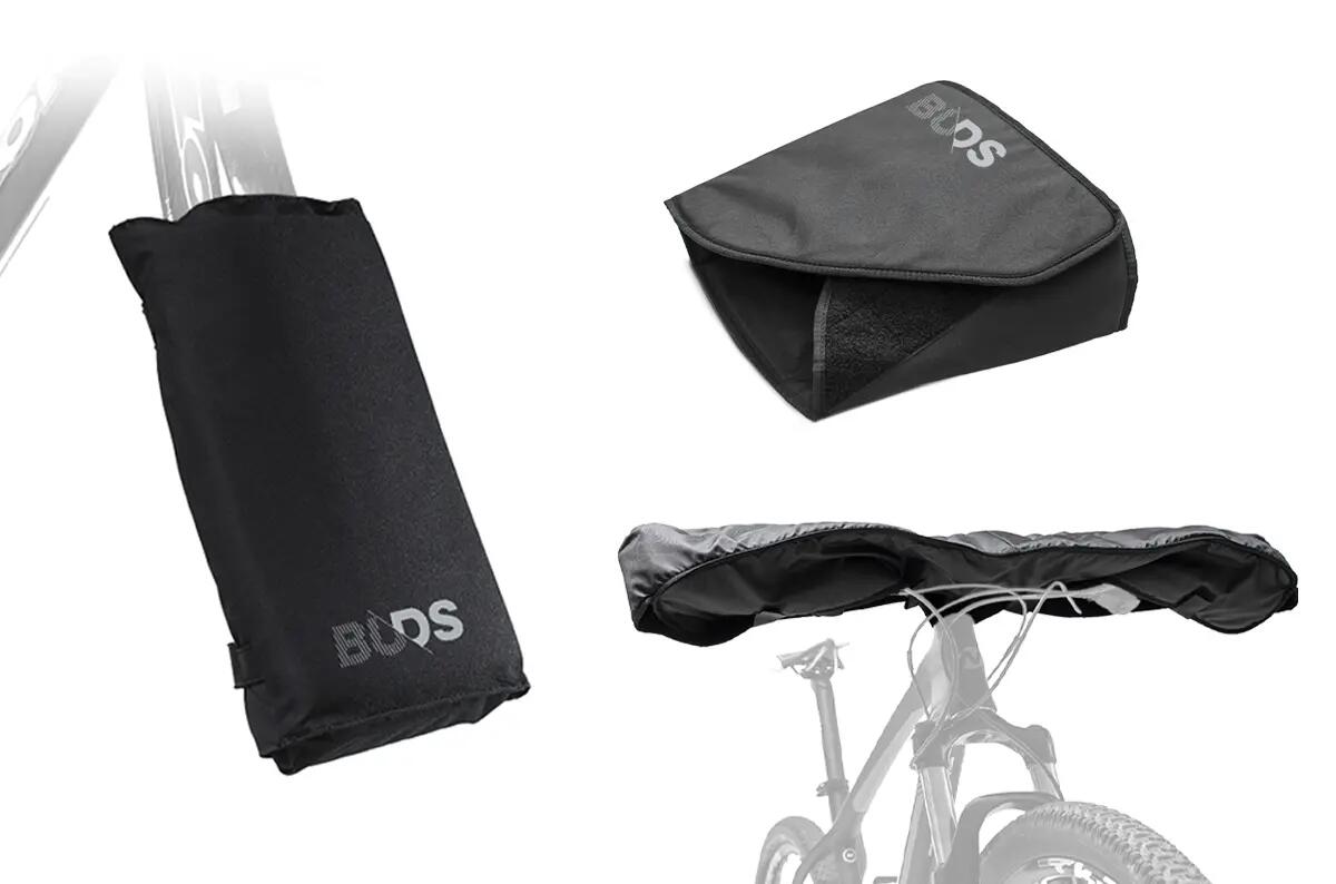 Kit protezione trasporto MTB - forcella, telaio e manubrio 2/4