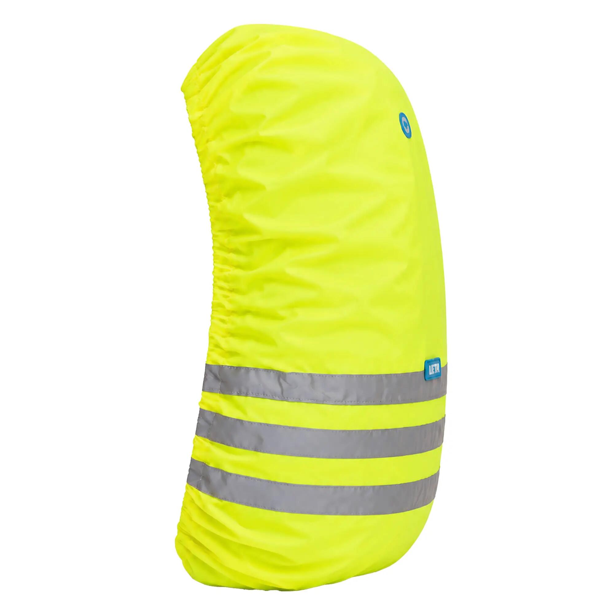 WOWOW - Copertura antipioggia impermeabile gialla per zaino e bici 2/5